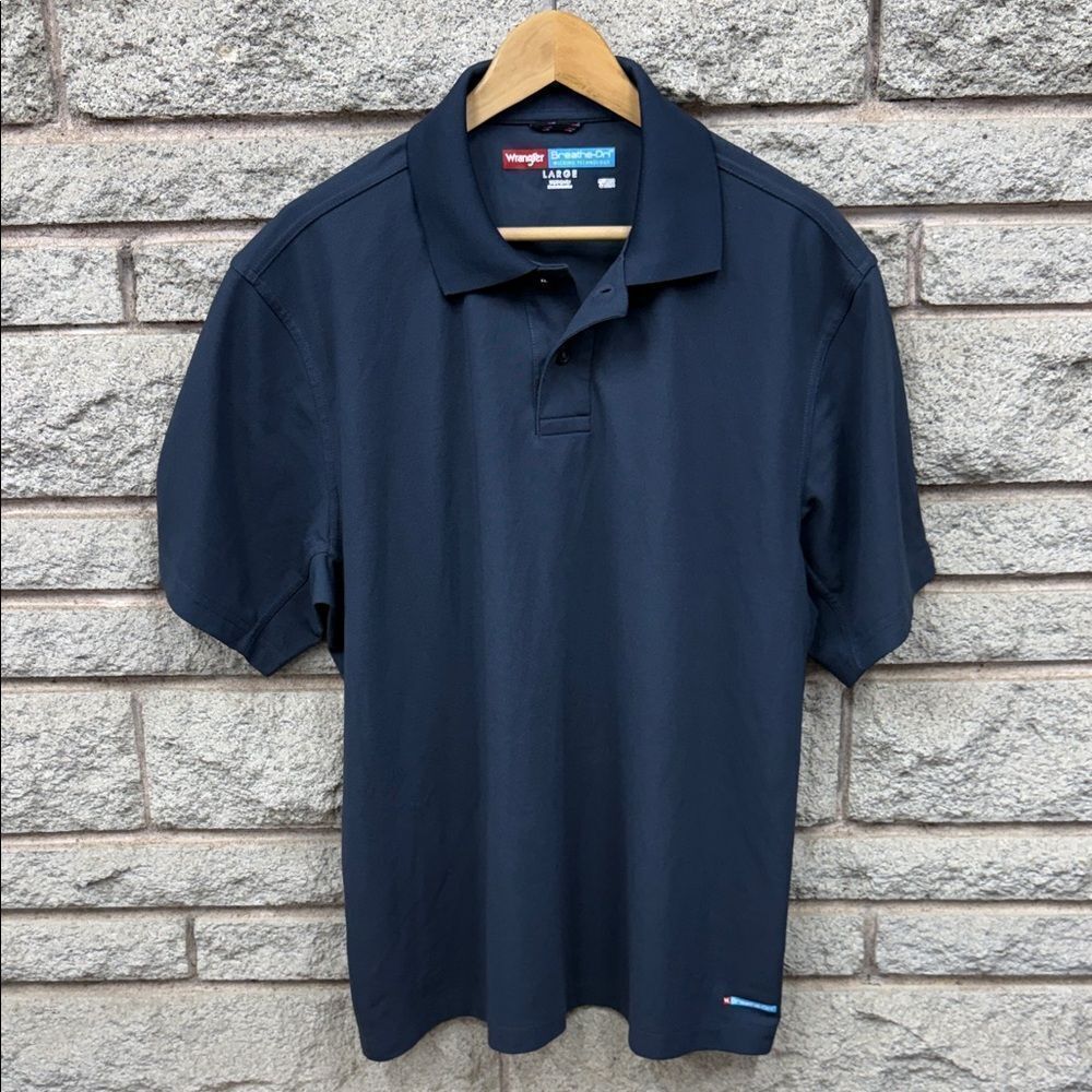 Wrangler Classic Dark Blue Polo Shirt for Men